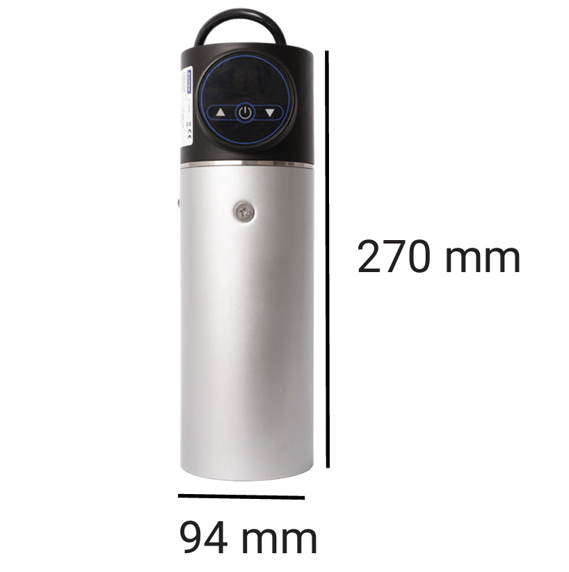 Domáca vodáreň PUMPA e-line E-DRIVE PHF PICOLA rozmery